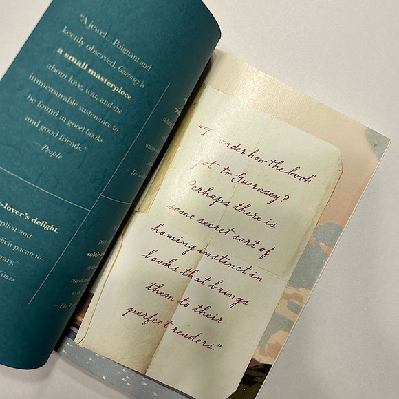 THE GUERNSEY LITERARY AND POTATO PEEL PIE SOCIETY by Mary Anne Schaffer 📚 book - Picture 6 of 7